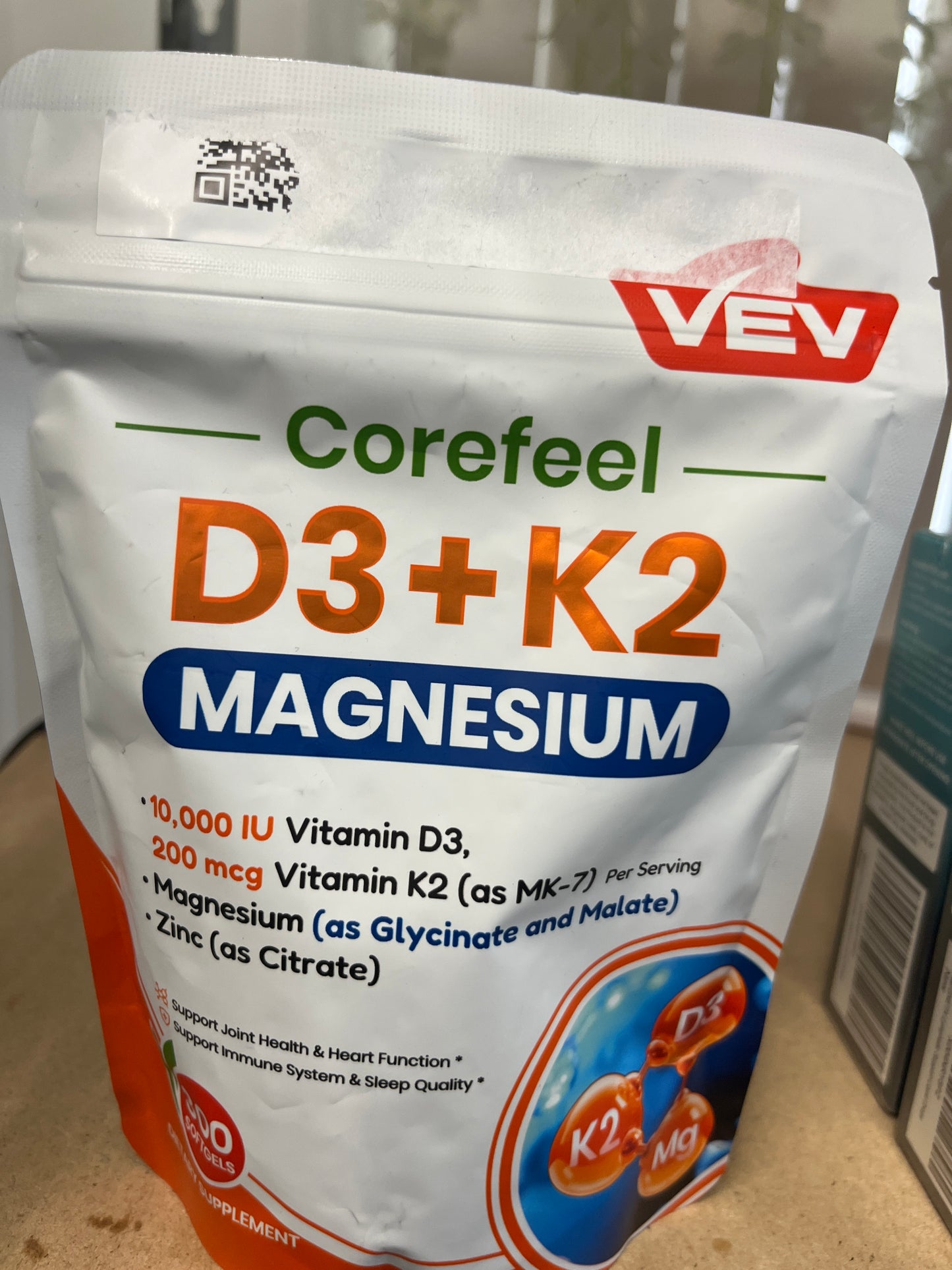 D3 plus K2 plus Magnesium