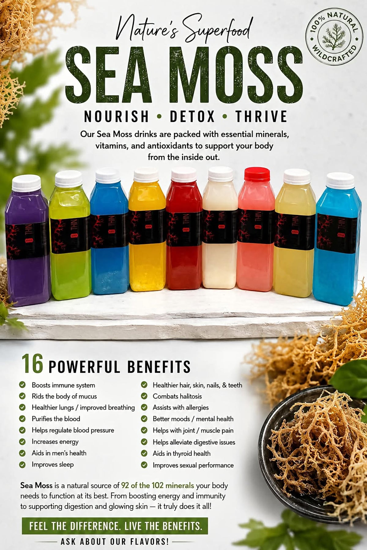 Sea Moss Drinks