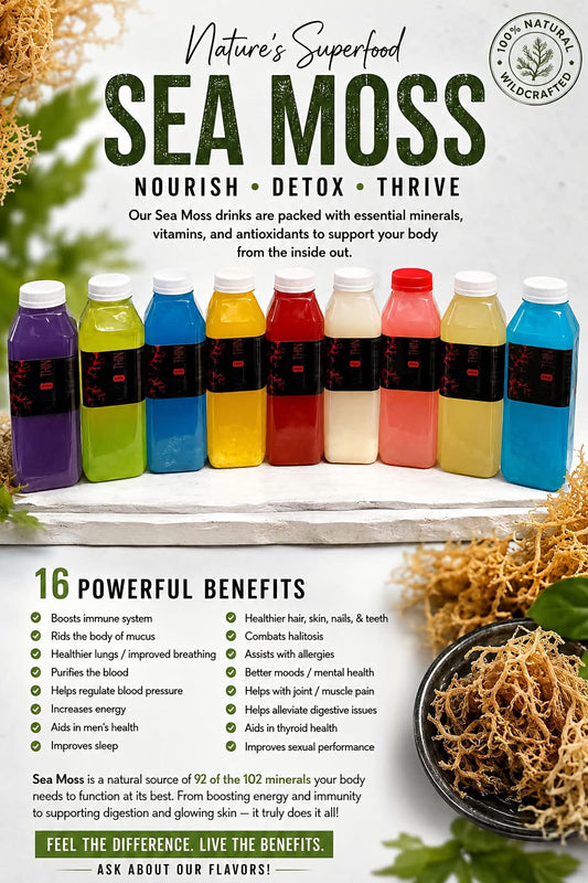 Sea Moss Drinks